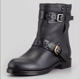 chloe moto boots